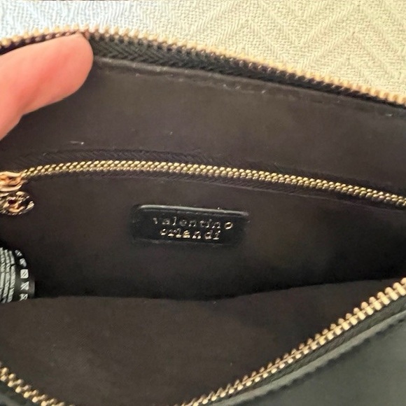 Valentino Orlandi Studded Crossbody Camera Bag, Black w/Gold-Toned Hardware. - Picture 8 of 9